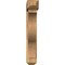 Ekena Millwork Funston Craftsman Rough Sawn Bracket w/ Offset Brace, Western Red Cedar, 8"W x 36"D x 48"H BKT0806X36X48FST04RWR - alternate 2